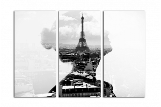Модульная картина Чарующий Париж